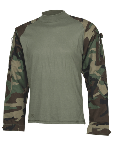 LARGE REGULAR KHAKI ACU Tactical Uniform Shirt by TRU SPEC 1286 
