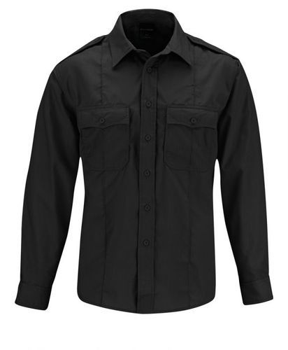 Propper Long Sleeve Class B Ripstop Shirt, Men's Black